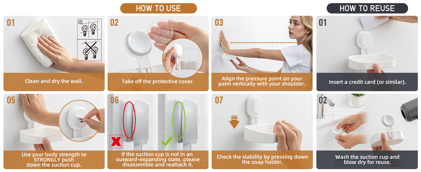wall soap holder