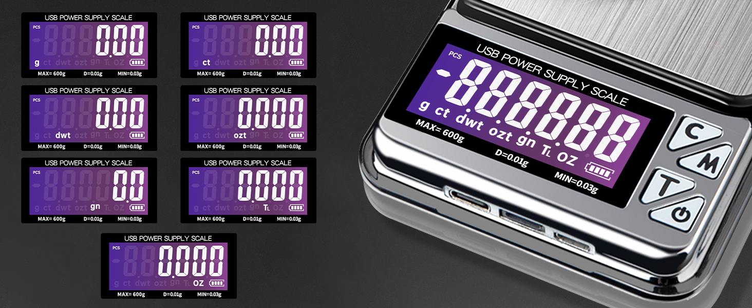 Digital Portable Mini Pocket Gram Scale
