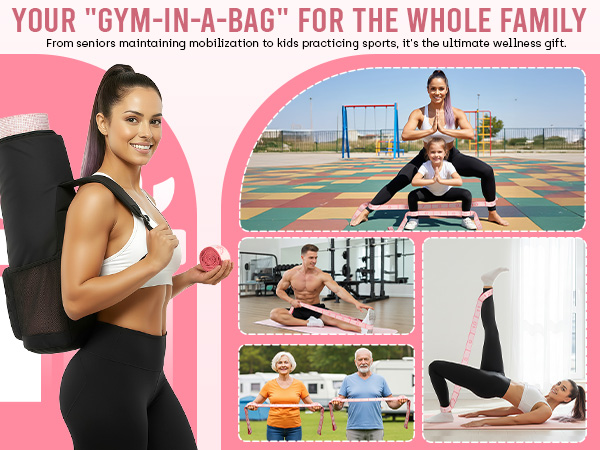 yoga straps for stretching