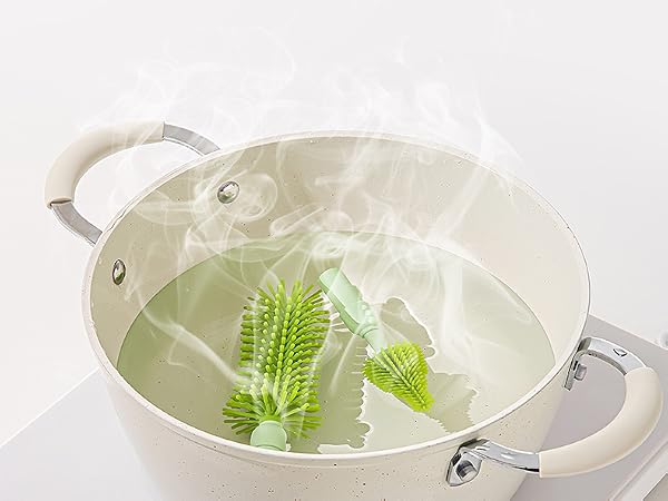 travel bottle cleaner kit baby brush cleaning drying rack soap washing set portable breast pump