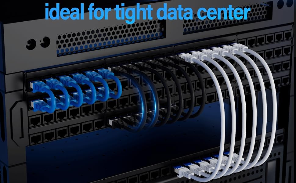 cat6a slim patch cables