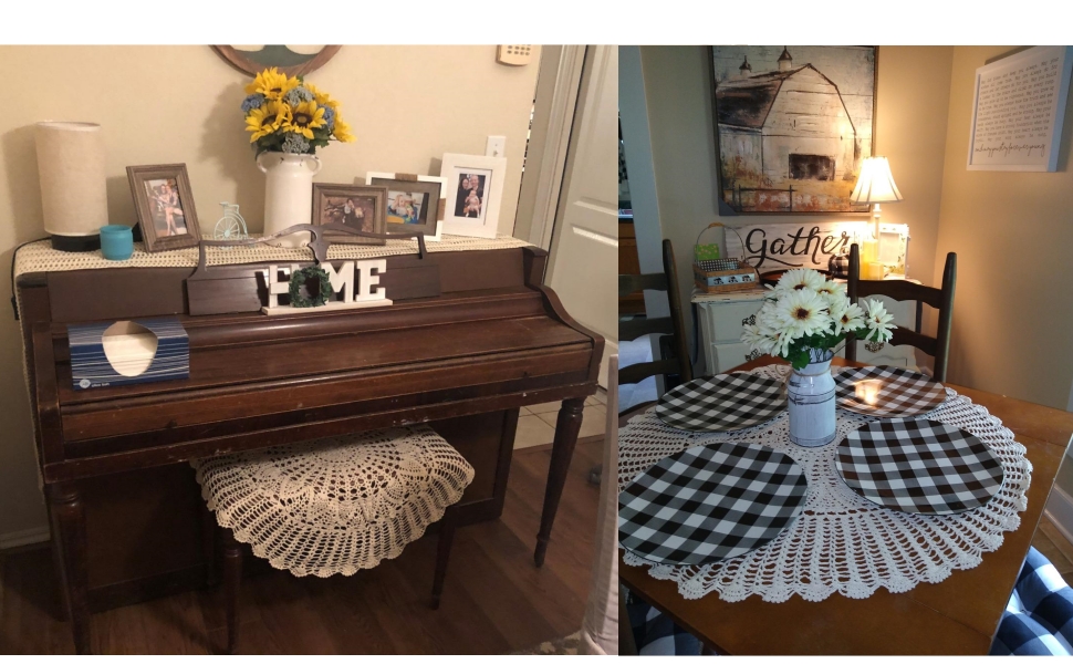 crochet table cloth