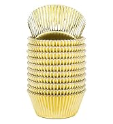 Foil Cupcake Liners gold