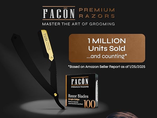 Facón Straight Razors for Men