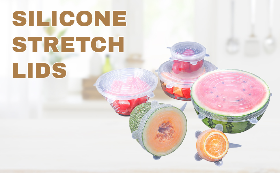 Silicone Stretch Lids