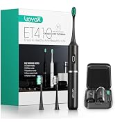 VOYOR-Health Travel Electric Toothbrush, Rechargeable Toothbrushes for Adults, Portable Sonic Too...