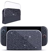 Custom Faceplate Cover for Nintendo Switch 2, Switch 2 Dock Cover Glitter | Anti-Scratch Hard Pro...