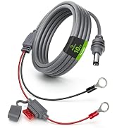 Anina Starlink Mini Power Cable DC5521 to O Ring Terminal - 3M/9.8FT | Direct battery cable, 10A ...