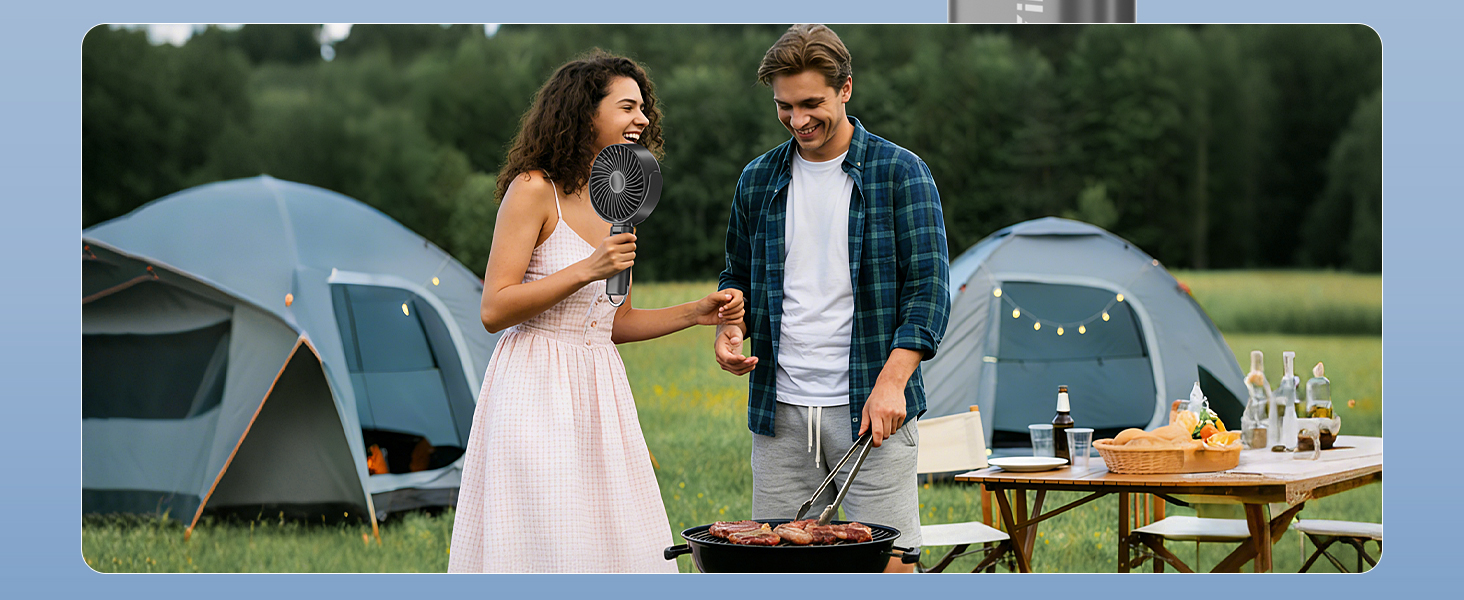portable hand fan