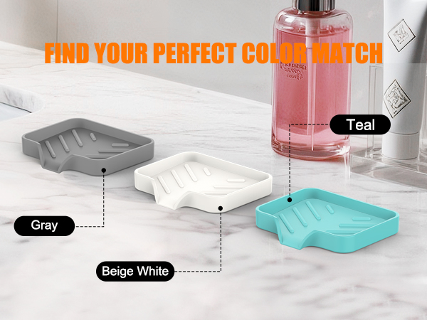 silicone soap dish for shower
