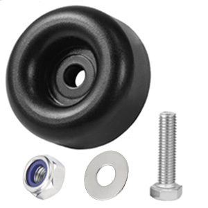 rubber trailer bumpers, extreme heavy duty rubber foot, propa rubber feet