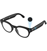 Al Smart Glasses,8MP Camera Glasses with Real-Time Translation &Object Analysis HD 1080P 4K Video...