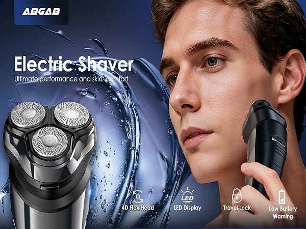 mens shavers electric cordless rechargeable