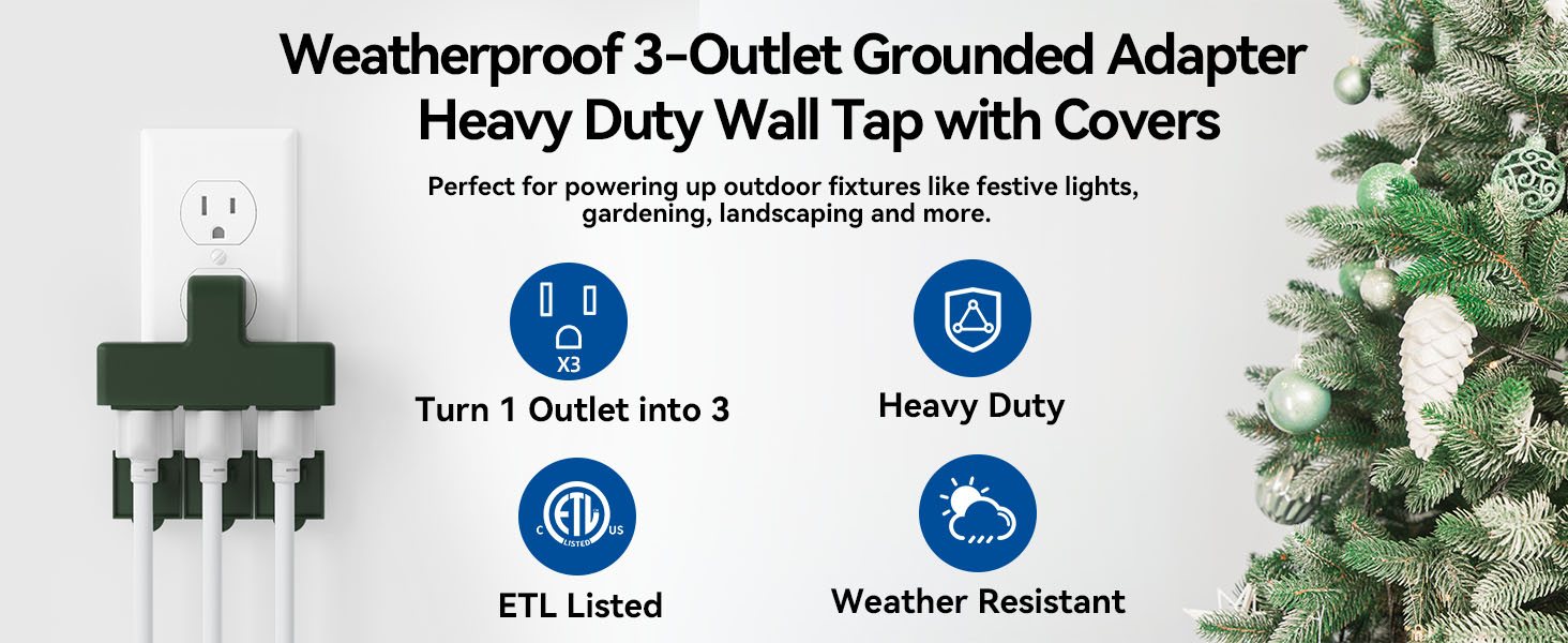 3 OUTLETS EXTENDRE