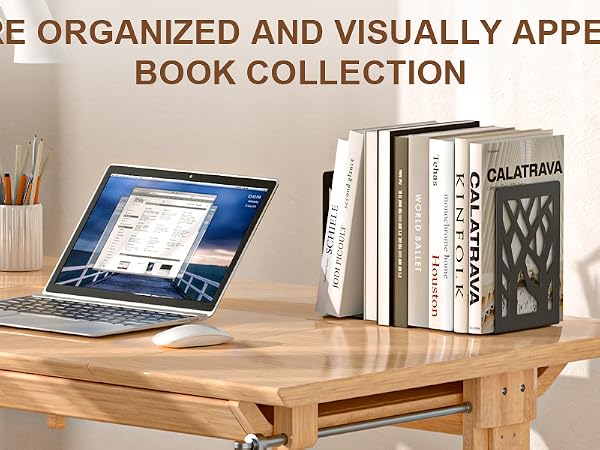bookends for book holder