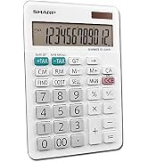 Sharp EL-334WB Business Calculator, White 4.0