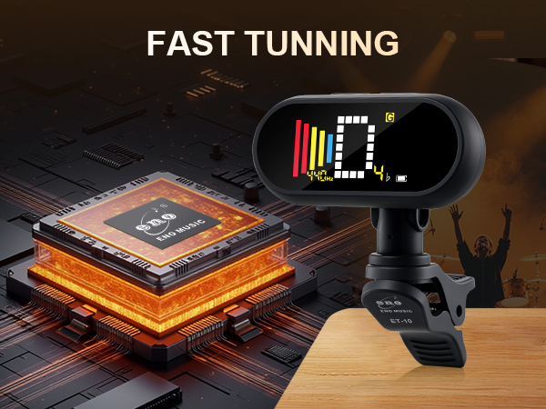 rechargeable acoustic guitar bass tuner