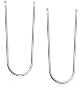 Wevdn 2 PCS Car Radio Removal Tool, U-Shaped Automotive Radio Disassembly Pry Tool Kit, Stainless...