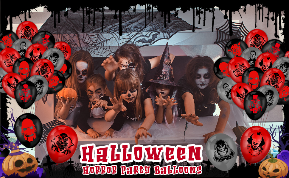 Halloween Horror Party Balloons