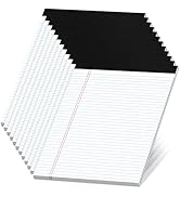 Legal Pads 8.5 x 11.75 Inch Notepad, 12 Pack White Legal Pads 8.5 x 11.75 College Ruled Notepads,...