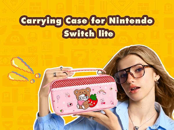 Gurgitat 6in1 Kits Accessories Bundle for Nintendo Switch Lite 2019