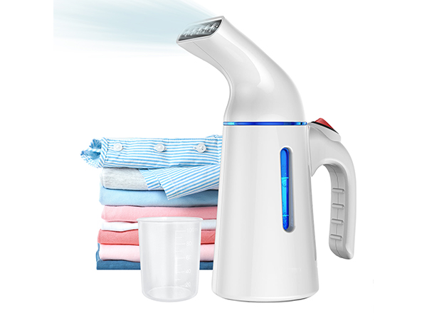 Blesgam Steamer for Clothes 700W, Fast Heat-up in 40S, 120ML Water Tank, 25g/min Strong Penetrati...