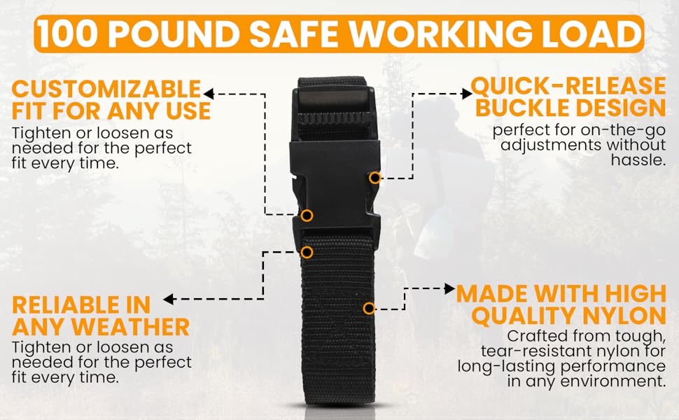 B07BSJVW59 utility straps 72 inch