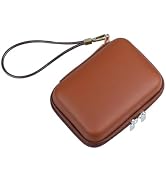 Ishqyn Travel Organizer EDC Pouch - PU Hard Shell Case for Electronics, 5.5x3.9 Inch, for Daily C...