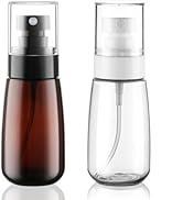 Wowang Small Spray Bottle 2oz/60ml 2 Pack TSA Approved Travel Spray Bottles Leak Proof Fine Mist ...