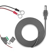 Replacement for Starlink Mini Direct Battery Power Cable,18AWG 10Feet O Ring Connecters Extension...