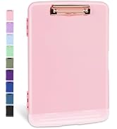 Sooez Clipboard with Storage, High Capacity Nursing Clipboard with Pen Holder, Clip Boards 8.5x11...