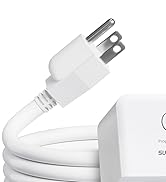 SURAIELEC Remote Control Power Strip, 3 Independent Outlets, 3 FT Extension Cord, 1 Type C, 2 Typ...