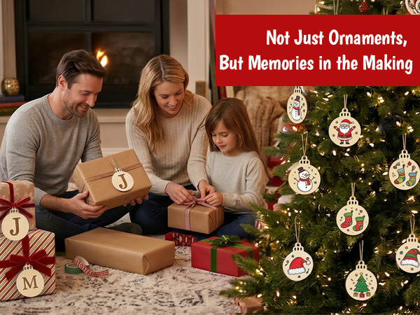 wooden christmas ornaments