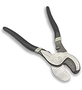 10 inch Cable Cutters,BOOSDEN Heavy Duty Cable Cutter, High Leverage Cable Pliers for Communicati...