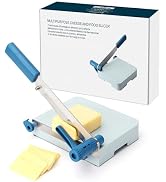 KITCHENDAO Multipurpose Cheese Slicer Cutter with Board for Arthritic and Weak Hands, Adjustable ...