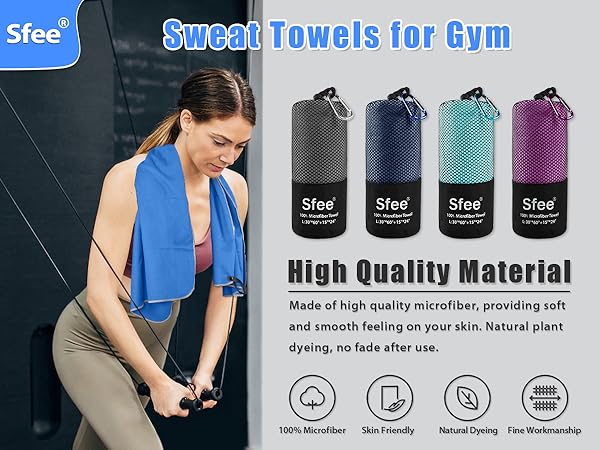 microfiber towels for body gym accessories for men