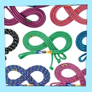 12 Colors of Jump Ropes!