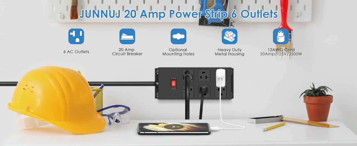 heavy duty 20 amp power