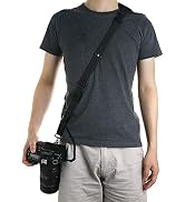 Camera Strap,DSLR Shoulder Strap Crossbody Sling Quick Release Storage Pocket