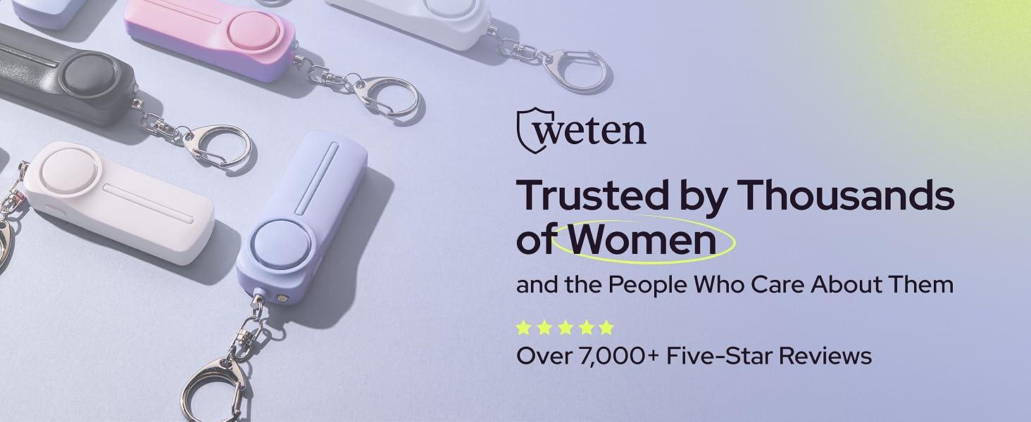 Weten alarms - trusted by thousands of women