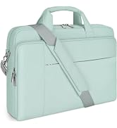 DOMISO 17.3 inch Laptop Bag Business Briefcase Water-resistant Notebook Messenger Shoulder Bag co...