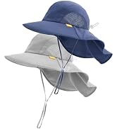 FURTALK Toddler Kids Sun Hat UPF 50+ Sun Protective Bucket Hat for Baby Summer Beach Hats