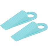 uxcell 2 Pcs Door Stoppers for Bottom of Door, 28mm/1.10 Inch Door Stops, Rubber Door Stopper Wed...