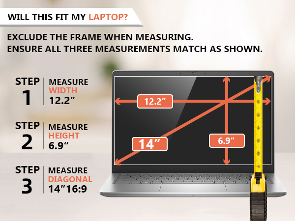 Laptop Privacy Screen 14 Inch