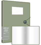 Heavy Duty Binder with Plastic Sleeves, Portfolio Folder with 60 Clear Sheet Protectors, Display ...