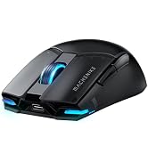 Machenike Wireless Gaming Mouse,26,000 DPI,PAW3395 Sensor,RGB Backlit,Ergonomic Design,6 Programm...