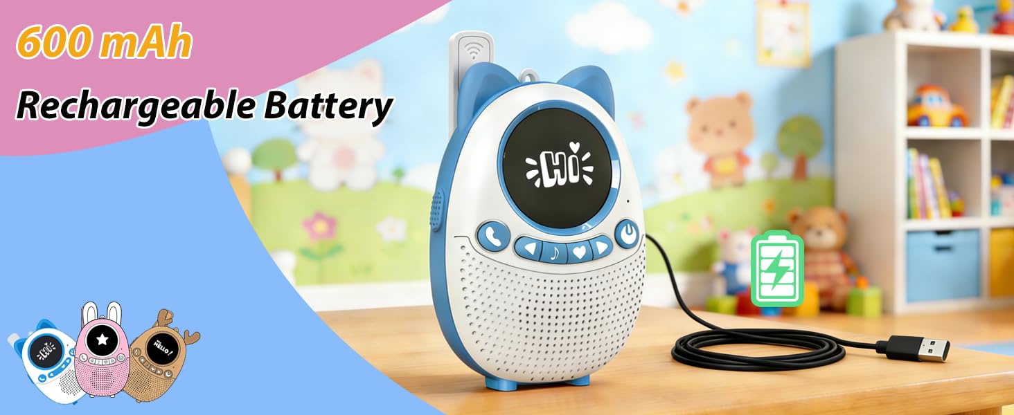 rachargeable walke talkies for kids