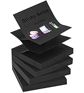 ZCZN 400 Sheets Pop-up Sticky Notes, 3 x 3 Inches, 4 Pads Bright Color Self-Stick Notes, 100 Shee...