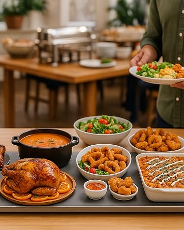 Food warming mat for Buffet