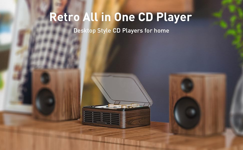 retro cd player for home